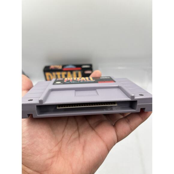 Pitfall: The Mayan Adventure - Super Nintendo SNES With Original Box - Picture 13 of 16